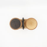 Elegant salt- og peberkværn i eg og pulverlakeret aluminium