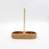 Klassisk salt- og peberkværn i eg