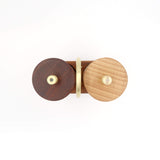 Klassisk salt- og peberkværn i bøg og mahogni