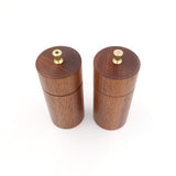 Klassisk salt- og peberkværn i mahogni