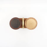 Stilren salt- og peberkværn i bøg og mahogni