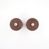 Klassisk salt- og peberkværn i mahogni